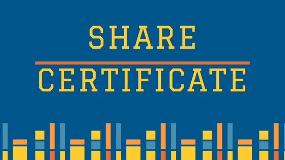 Share-certificate